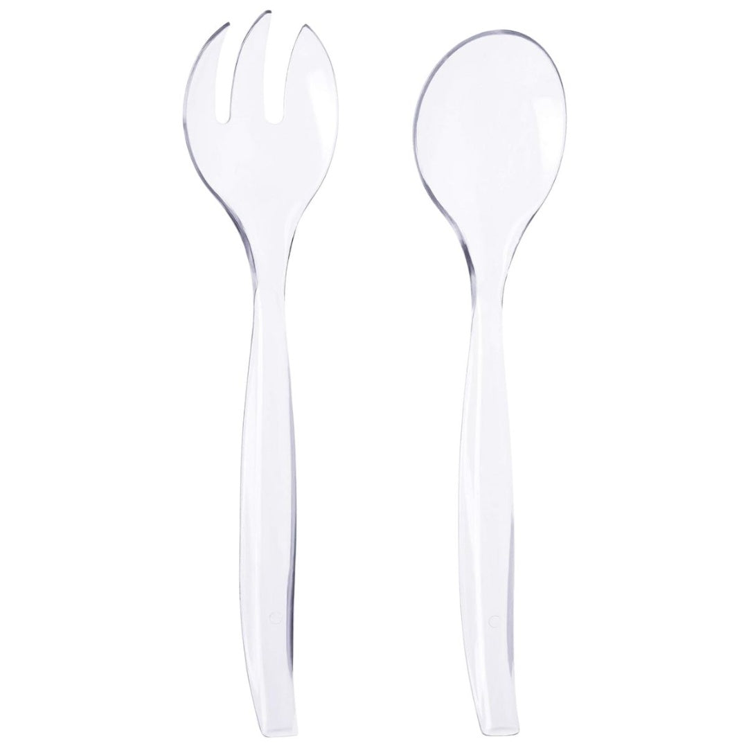 Set de utensilios de cocina transparentes 29x6cm.