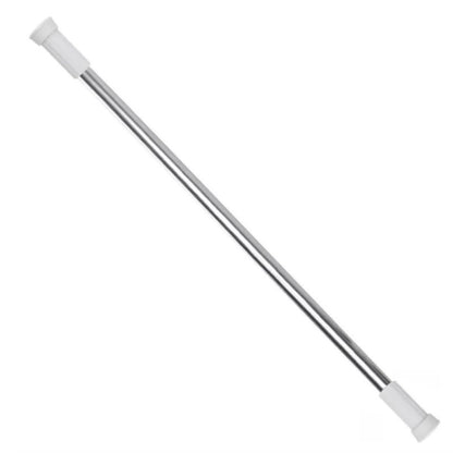 Barra extensible de aluminio para cortinas 70/120cm