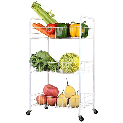 Carro organizador con ruedas 64 x 35 x 24 cm