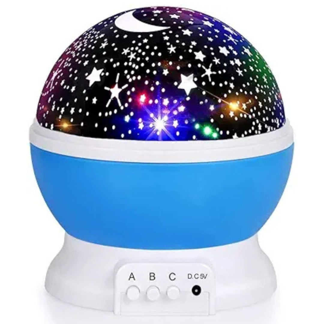 Lámpara veladora de estrellas 13 x 13 x 14 cm azul Vigore