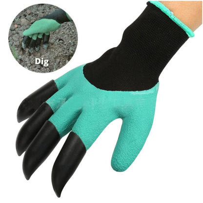 Guantes de jardinería con garras 15X13cm
