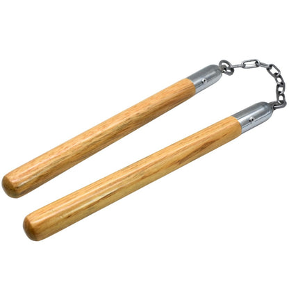 Nunchaku de madera y metal artes marciales
