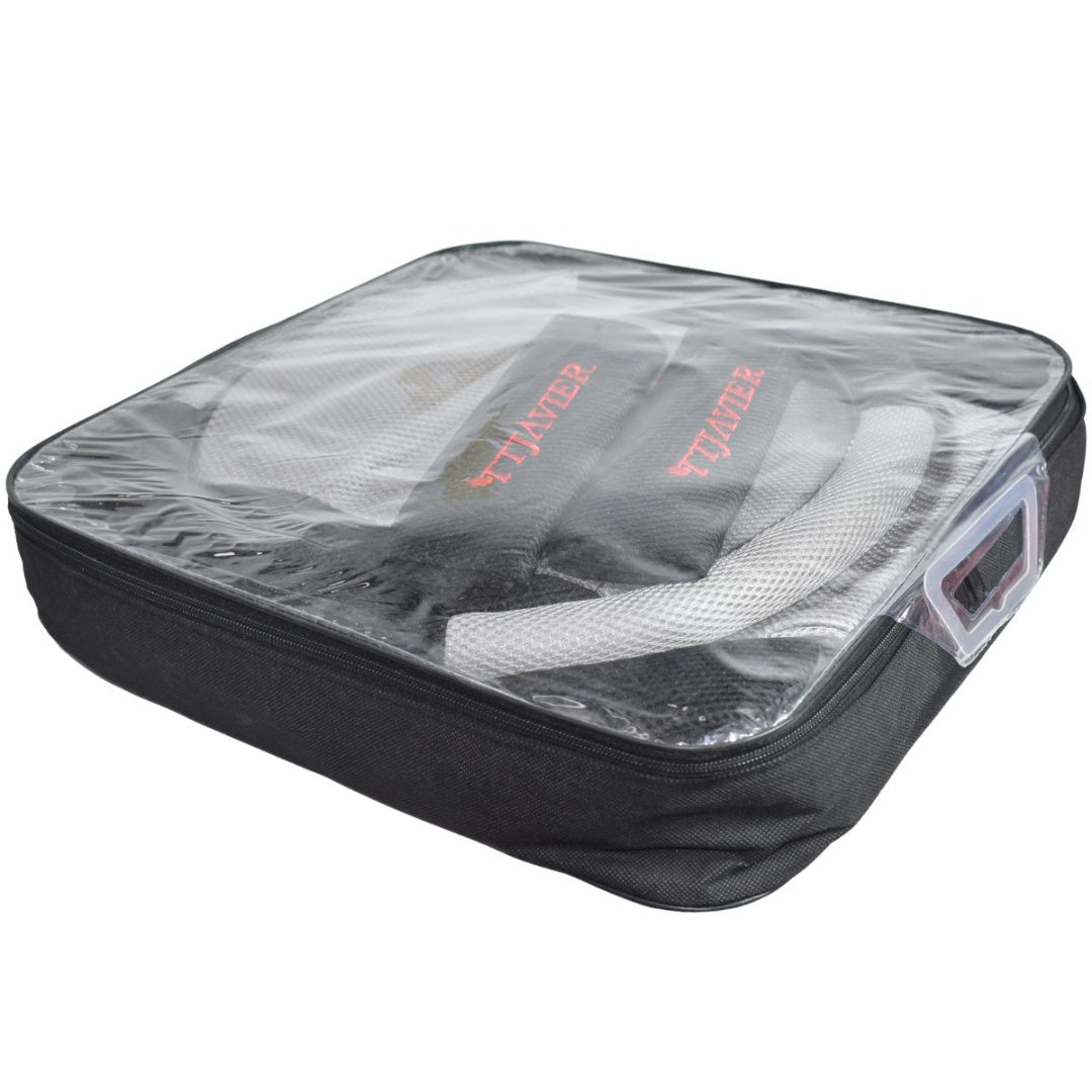 Set fundas cubre asientos para auto 12 piezas. Gris