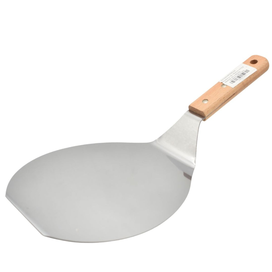 Pala de acero inoxidable para pizza 32x16cm.