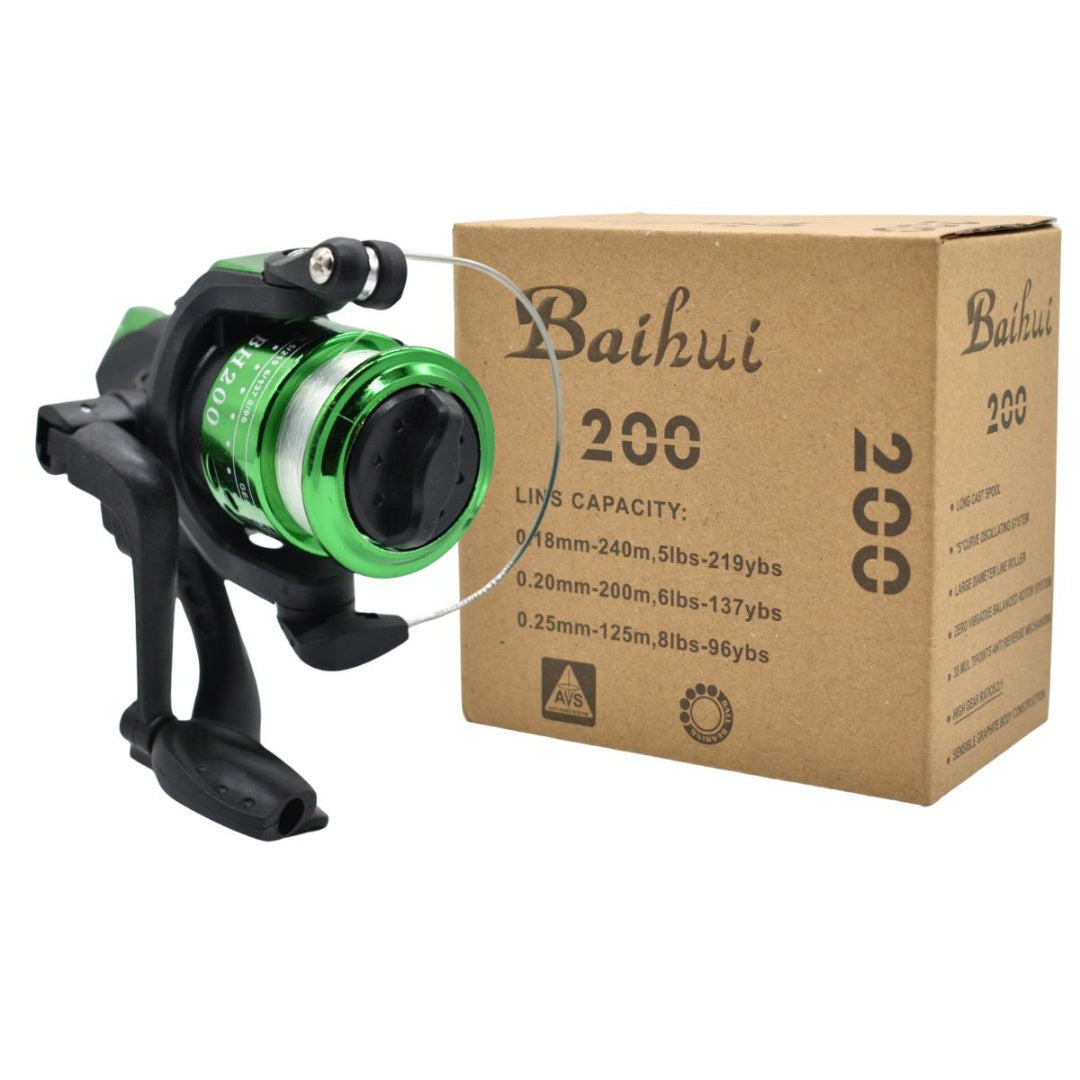 Reel de pesca BH-200 Verde