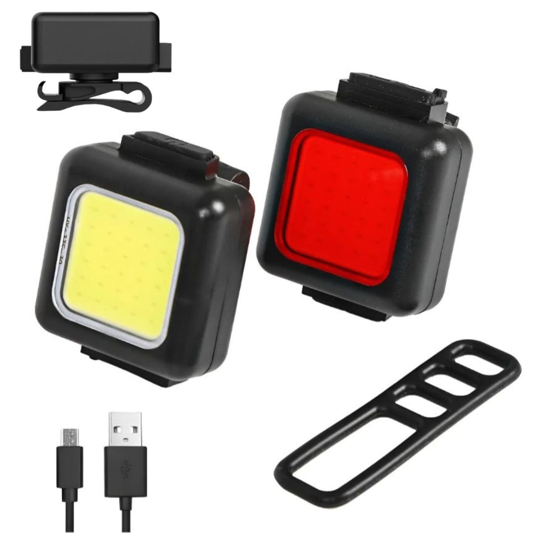 Luces led recargables para bicicleta