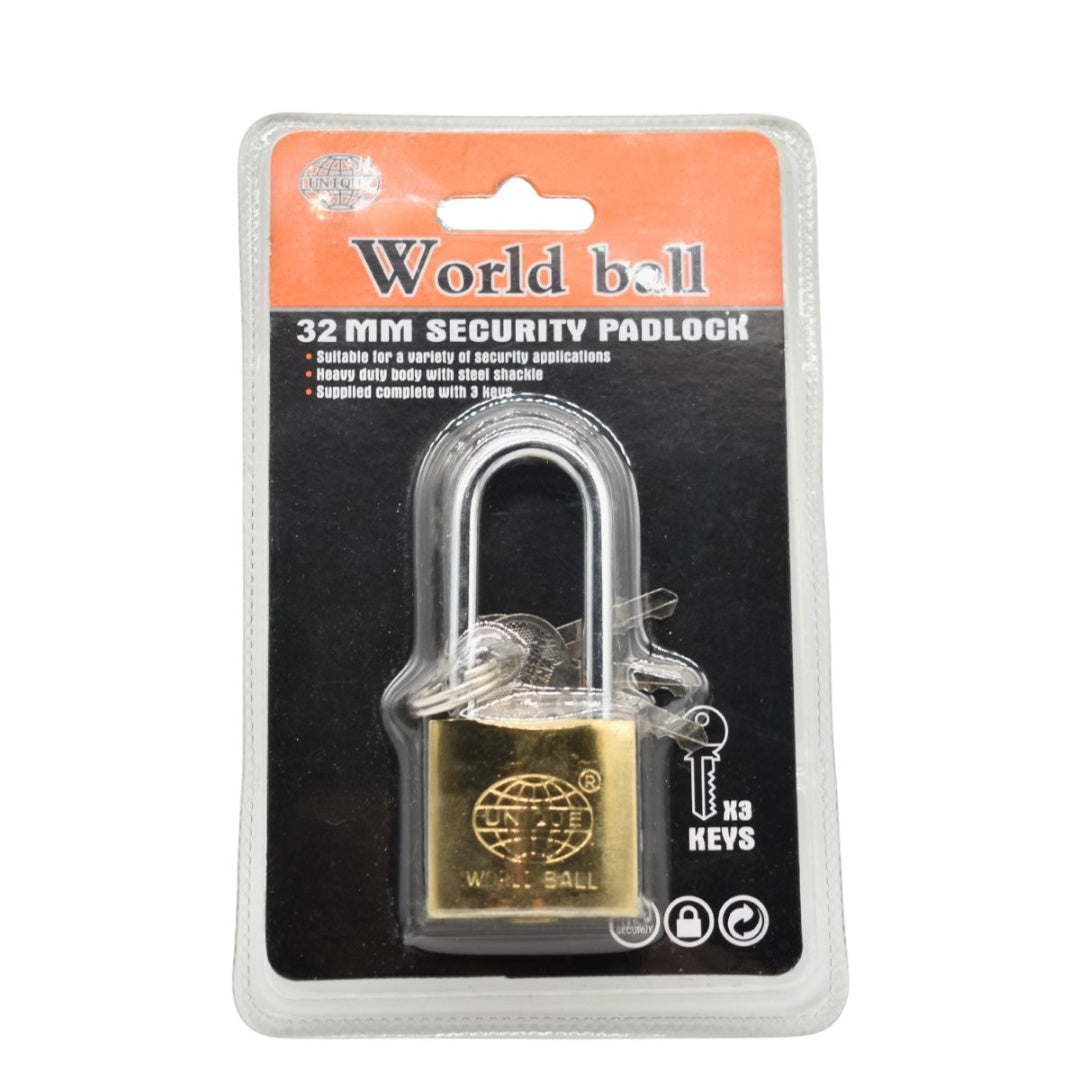 Candado de seguridad 32mm.