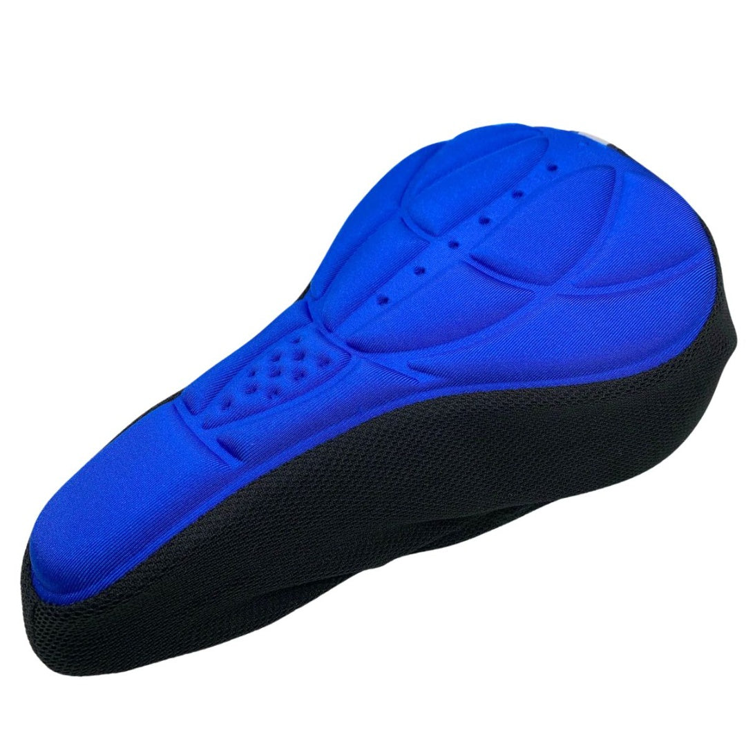 Cubre asiento de bicicleta 25x16cm. Azul