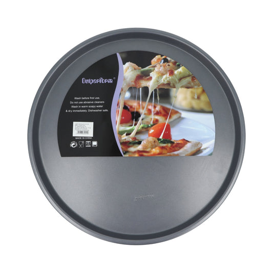 Asadera redonda antiadherente para pizza 36 cm