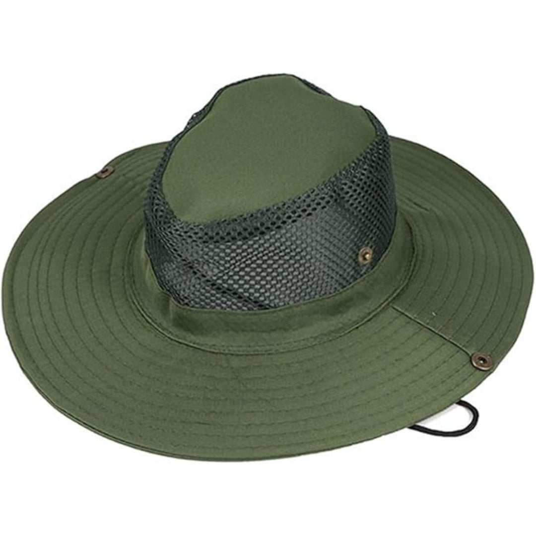 Sombrero capelina verde