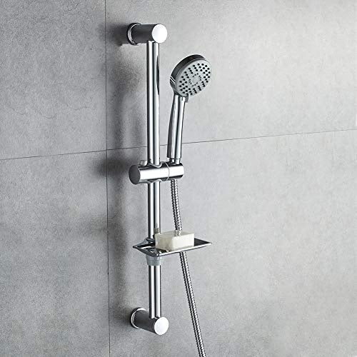 Duchero con soporte y jabonera 60 cm