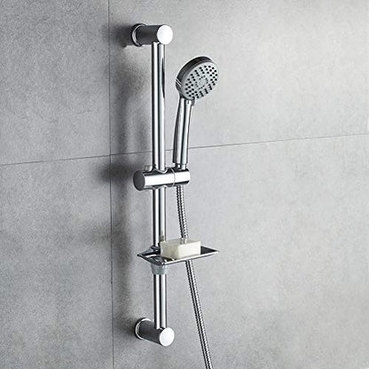 Duchero con soporte y jabonera 60 cm