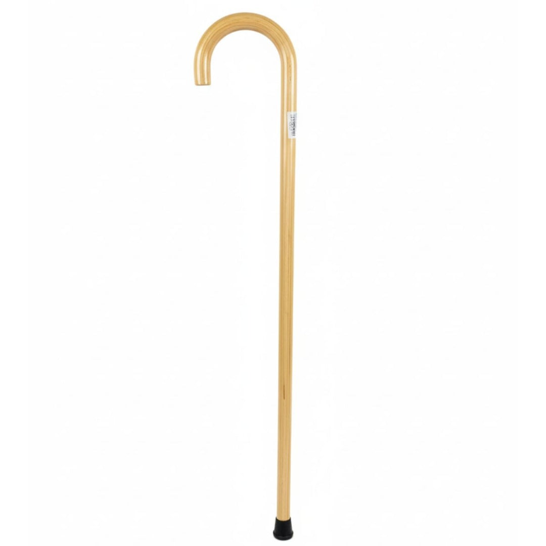 Bastón de madera beige 90cm.