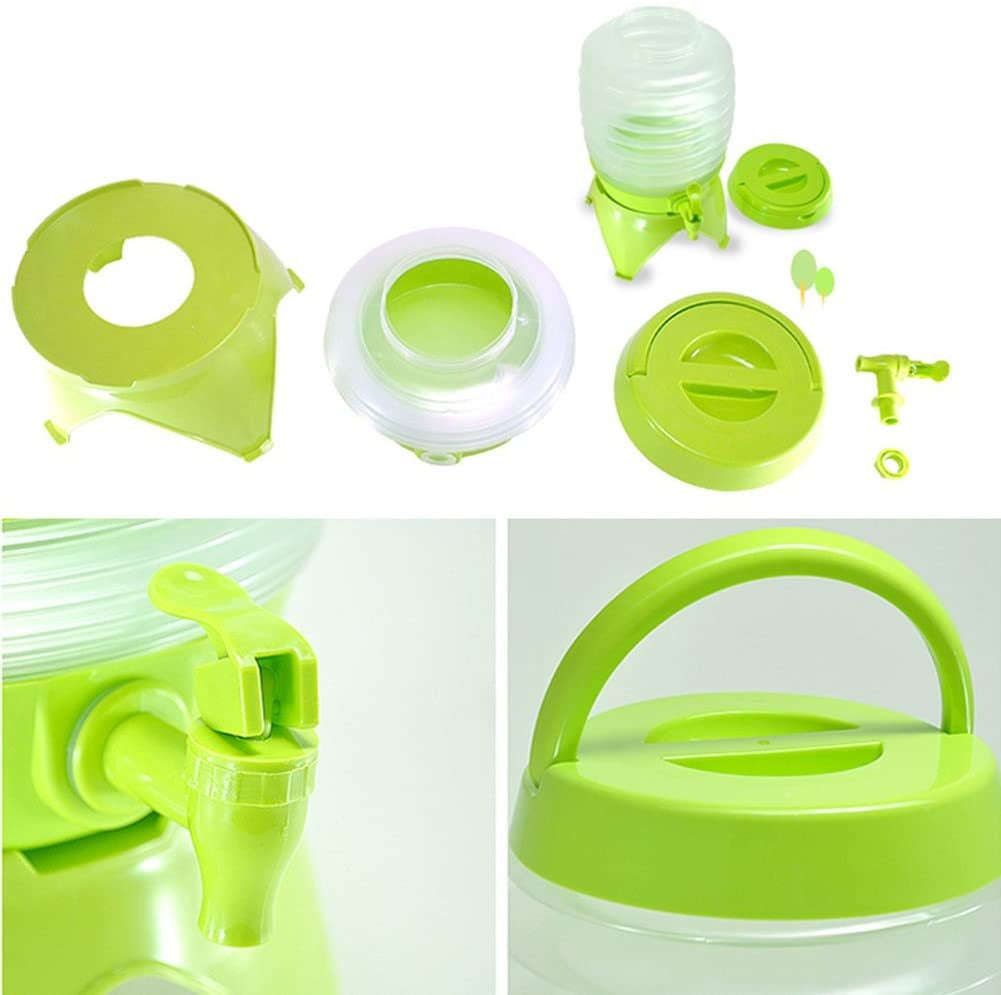 Dispensador plegable con canilla 17.5 x 11 cm