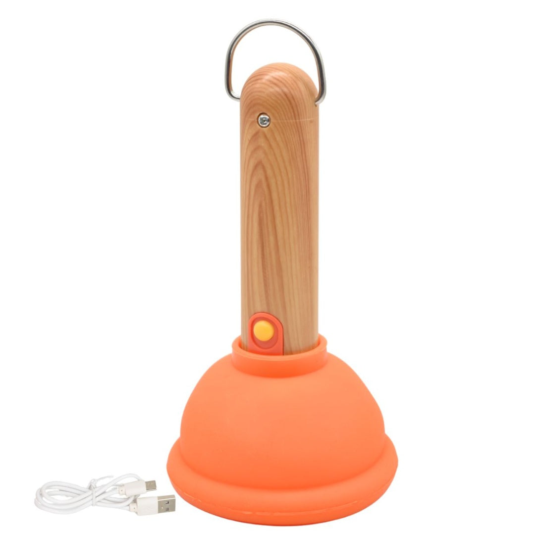Lampara portátil con forma de sopapa