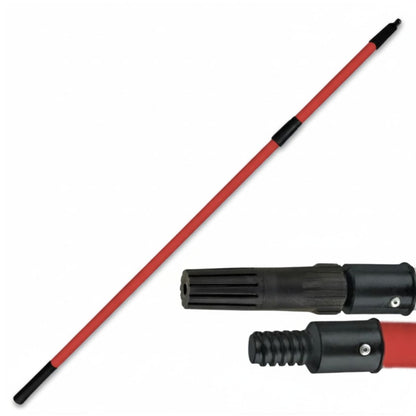 Mango telescópico extensible 2mts. Rojo