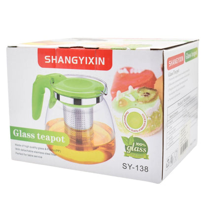 Tetera de vidrio con infusor 700ml.