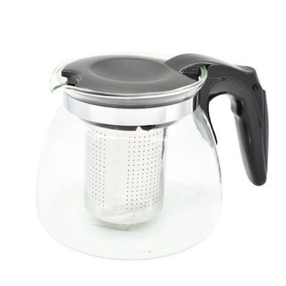 Tetera de vidrio con infusor 900ml.