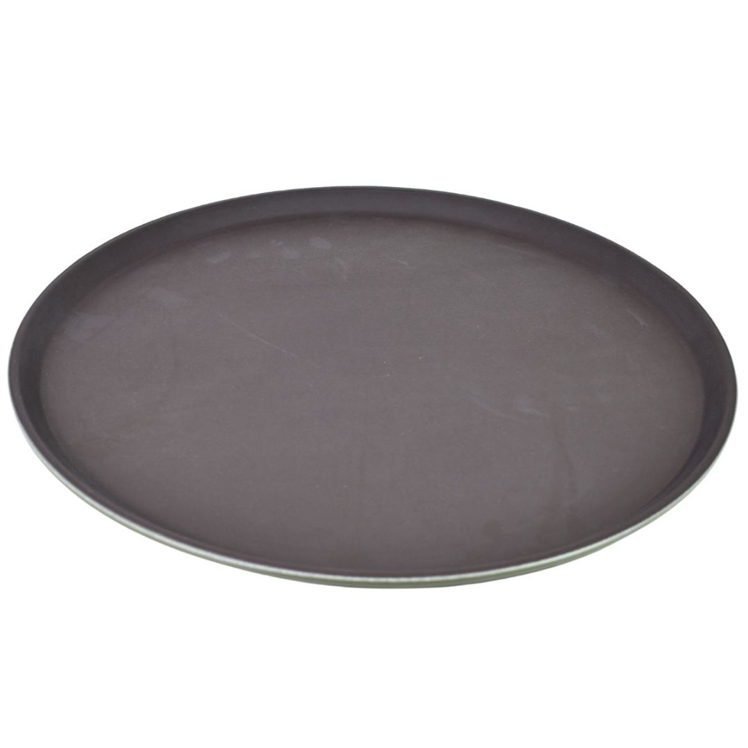 Bandeja redonda antideslizante 46x2cm. Verde