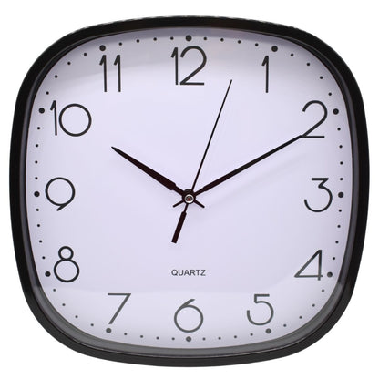 Reloj de pared negro 25x25x2cm