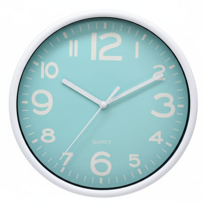 Reloj de pared celeste 19x4cm