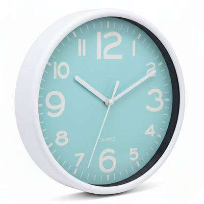 Reloj de pared celeste 19x4cm
