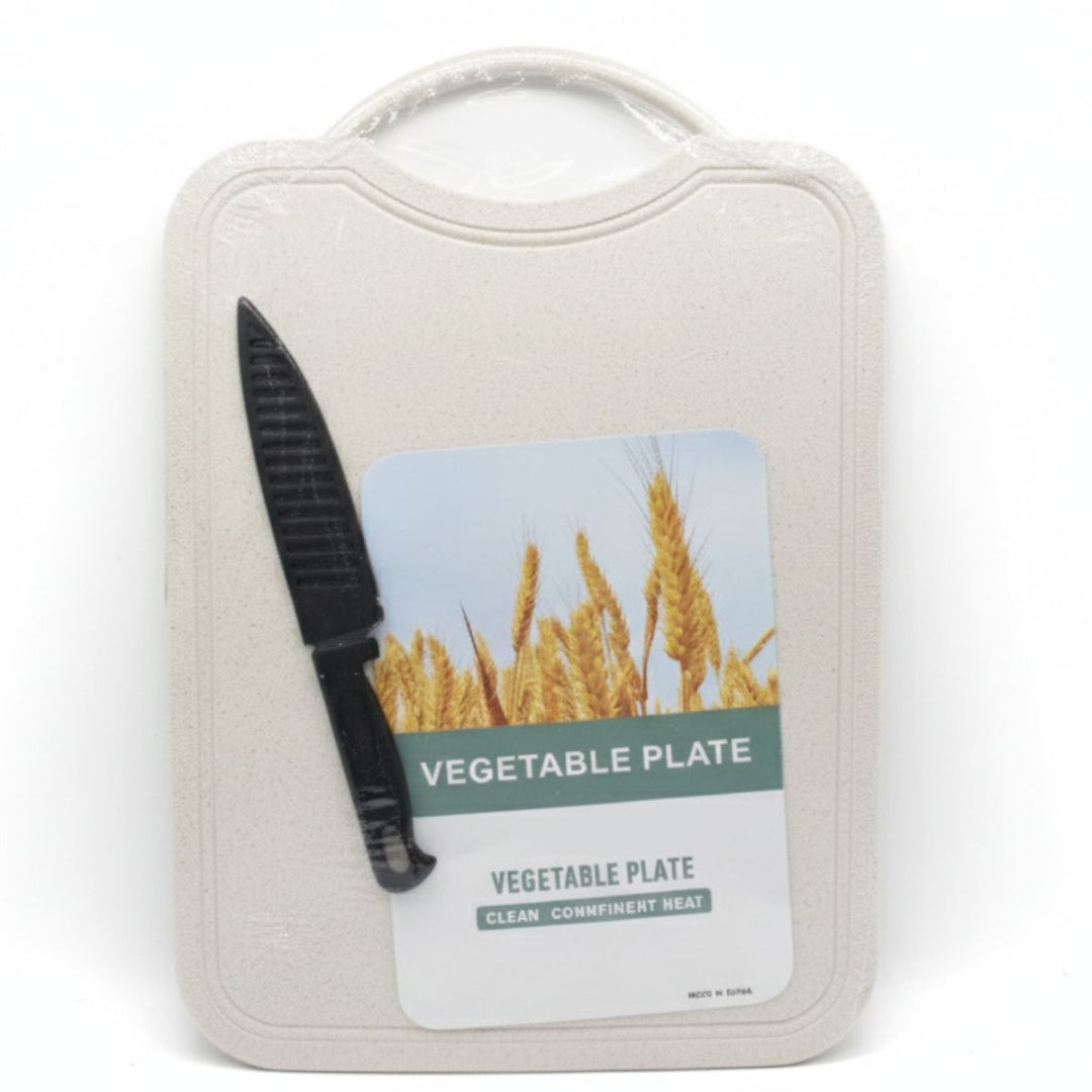 Tabla para picar con cuchillo 35x25cm.
