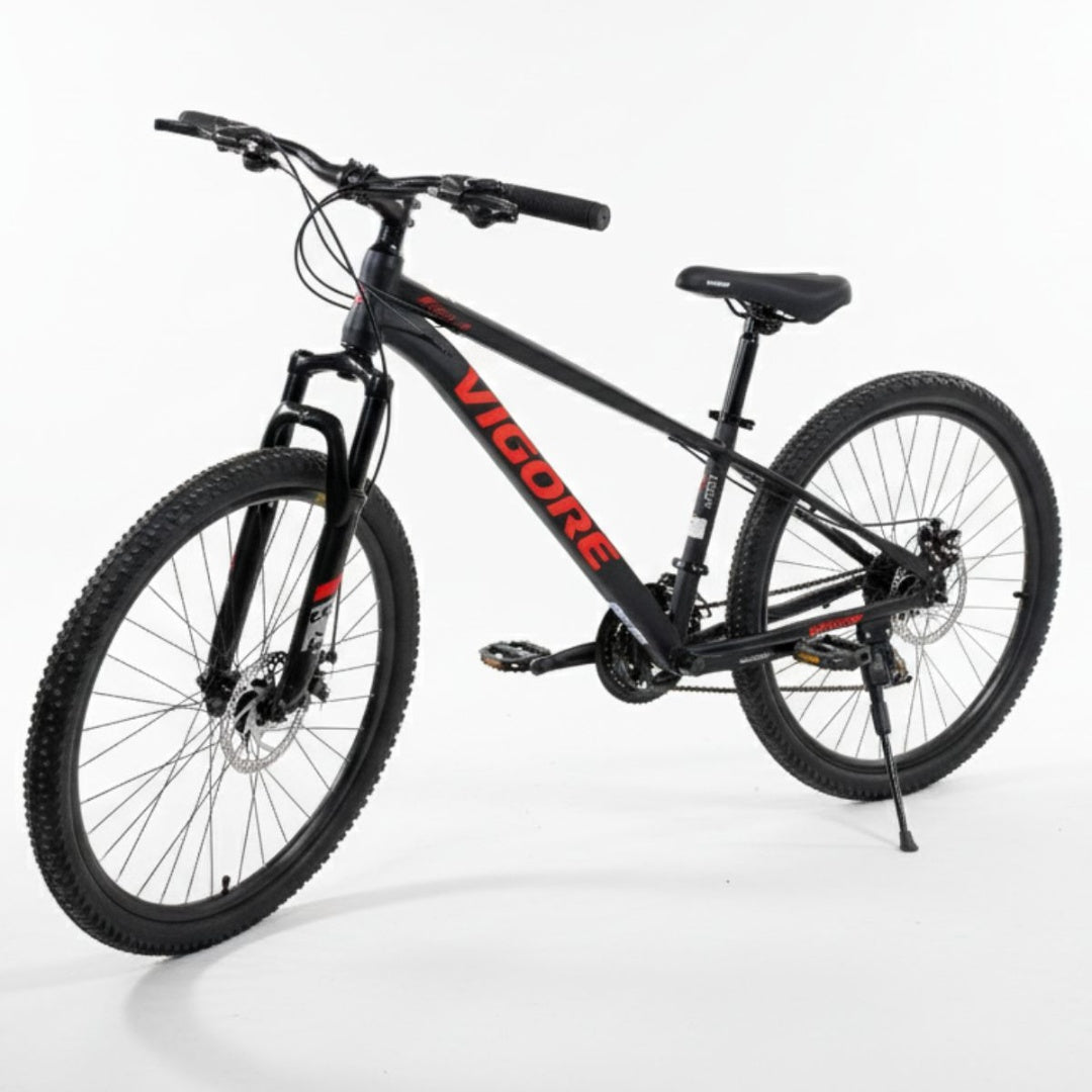 Bicicleta MTB Vigore rodado 26" Negra y roja