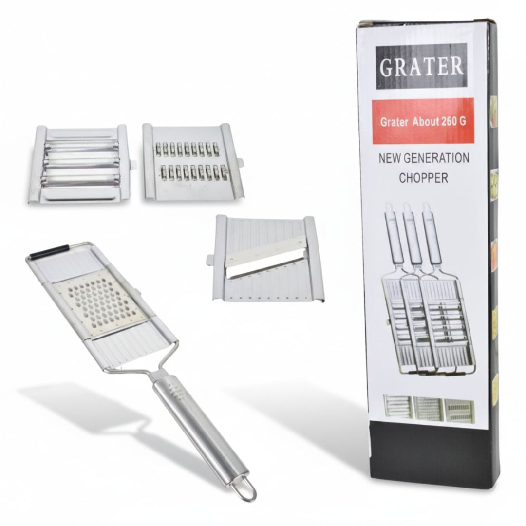 Rallador intercambiable 4 en 1
