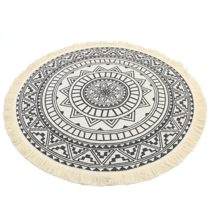 Alfombra redonda mandala 60cm.