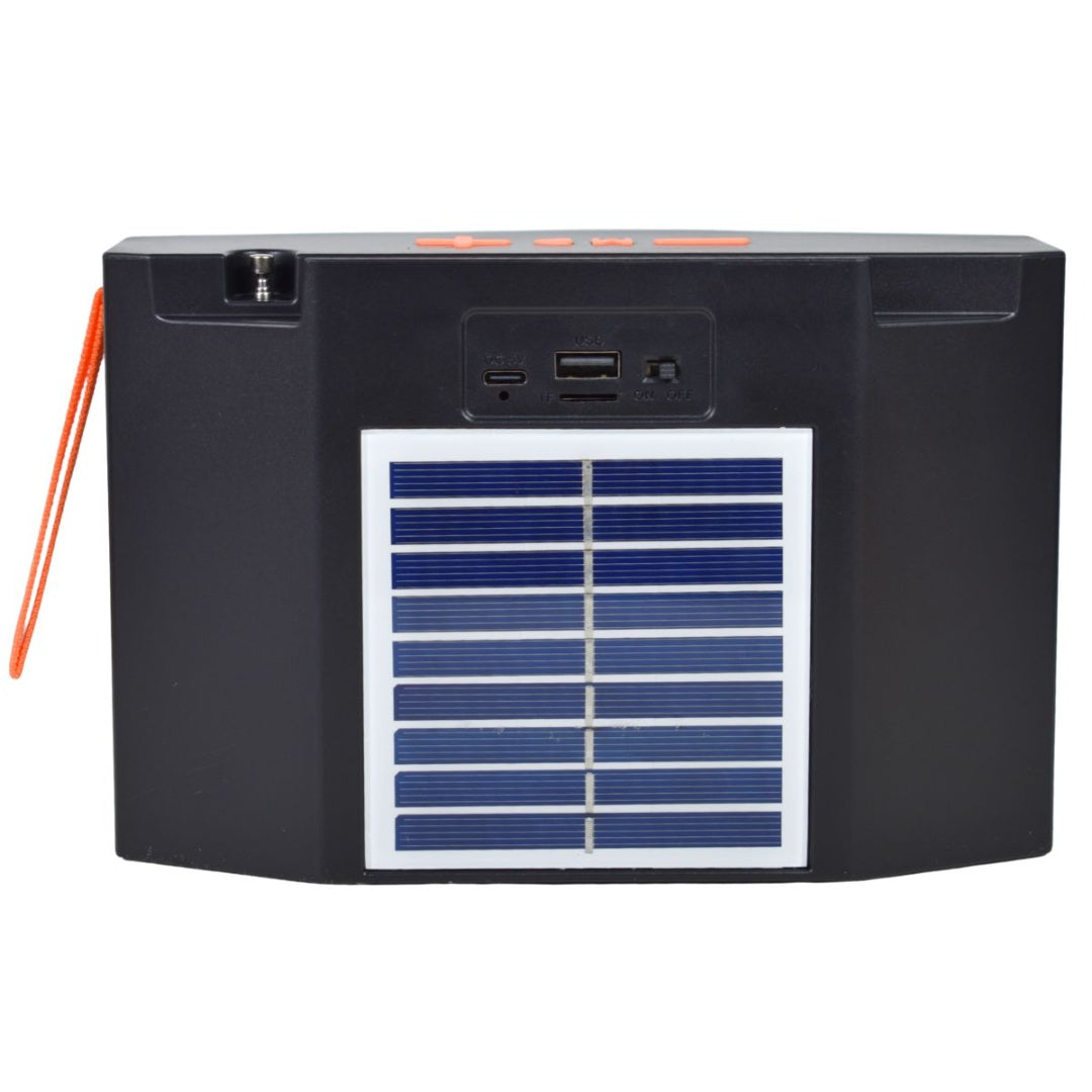 Parlante Bluetooth con cargador solar 2500mAh