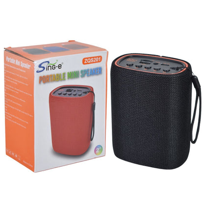 Parlante Bluetooth portátil 1000mAh. Negro