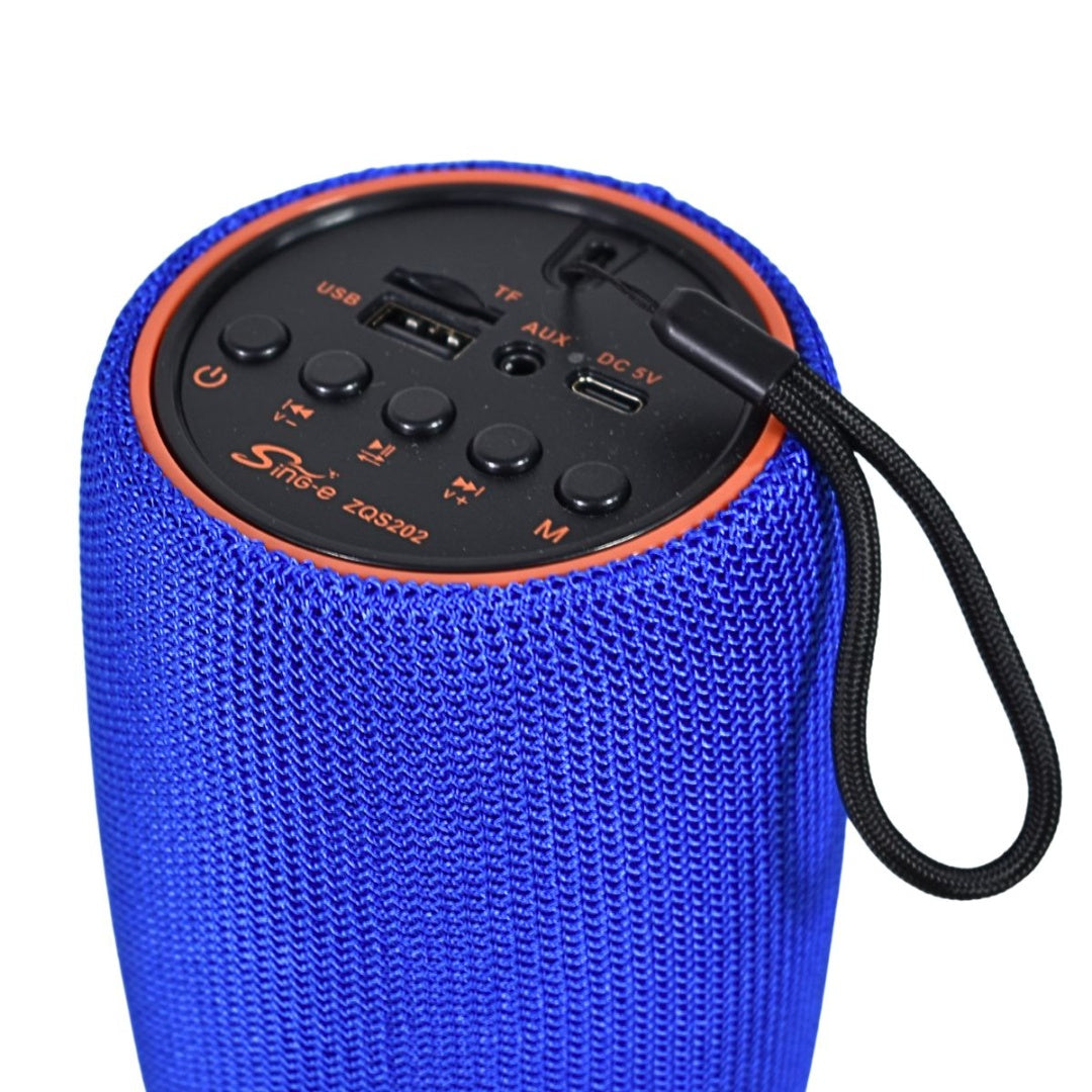 Parlante Bluetooth portátil 1000mAh. Azul