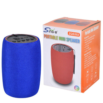 Parlante Bluetooth portátil 1000mAh. Azul