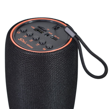 Parlante Bluetooth portátil 1000mAh. Negro