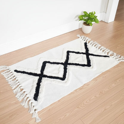 Alfombra estilo bohemio 60x140cm.