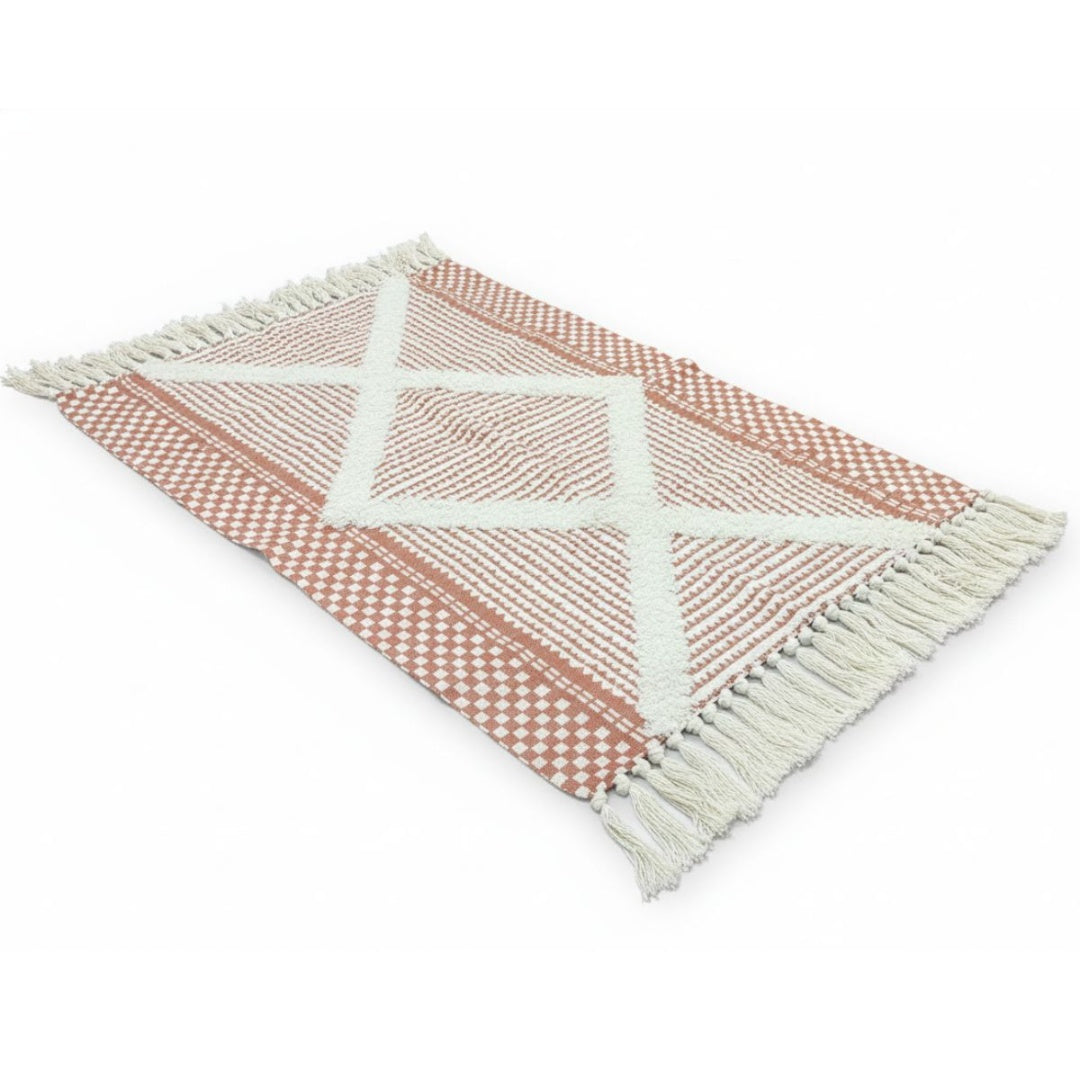 Alfombra estilo bohemio 60x90cm.