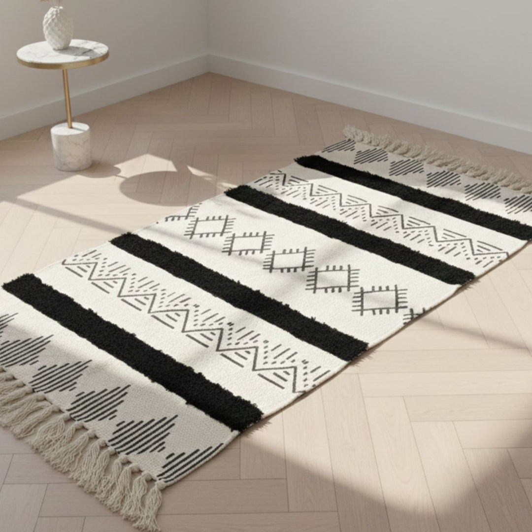 Alfombra estilo bohemio 60x140cm.