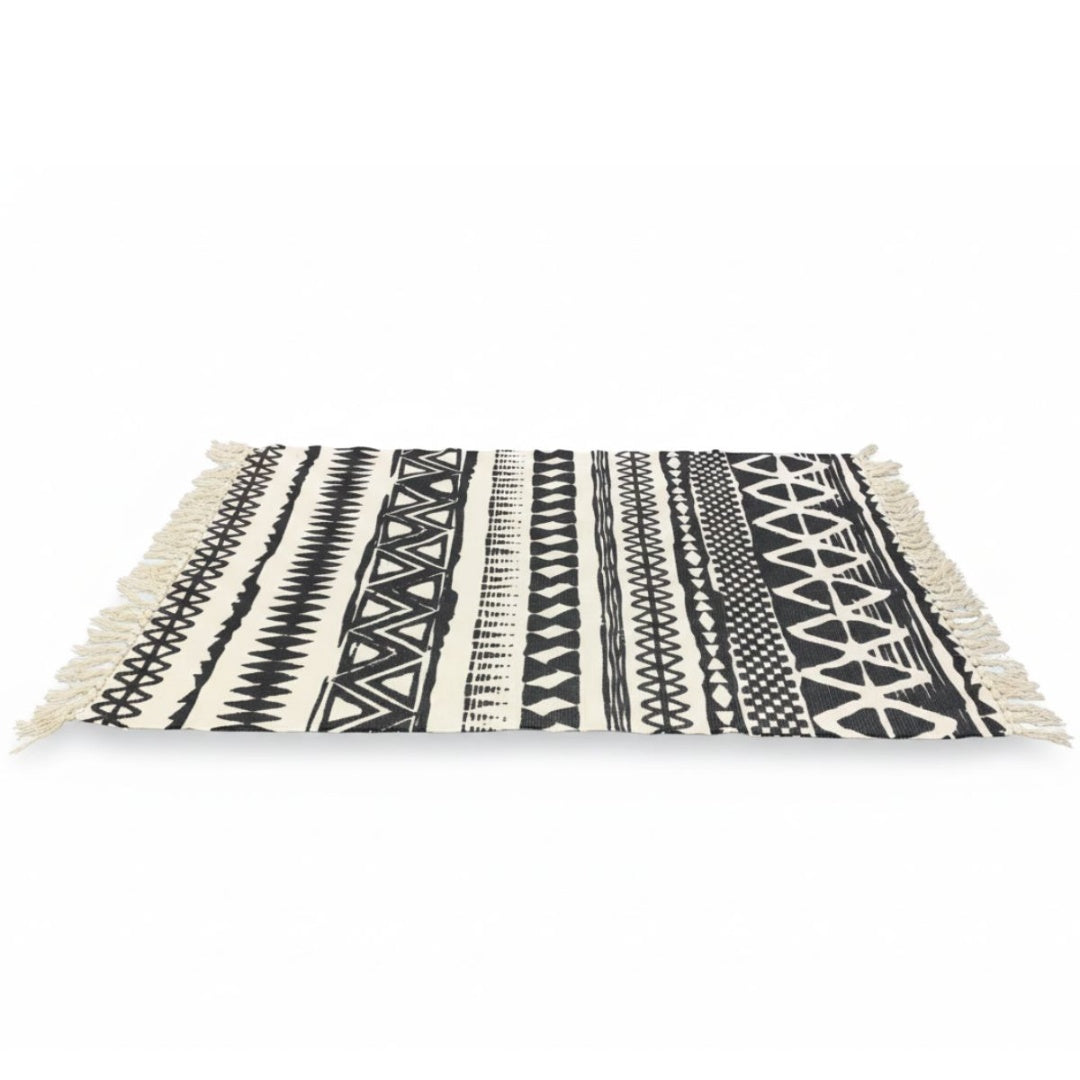 Alfombra estilo bohemio 90x150cm.