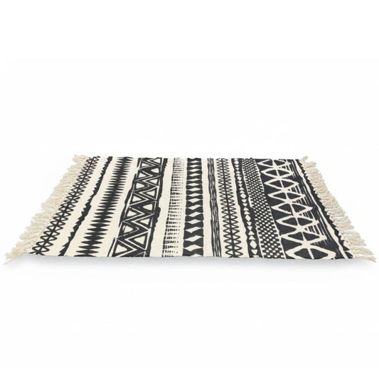 Alfombra estilo bohemio 90x150cm.