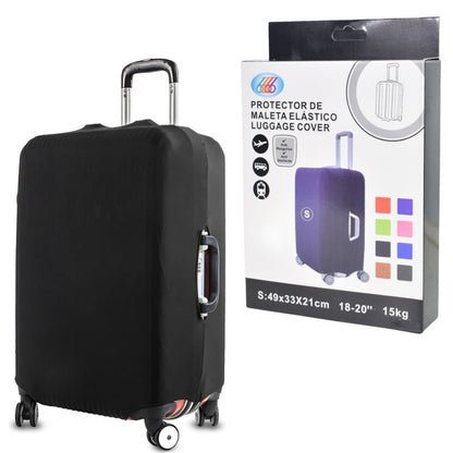 Funda elástica negra para valija de 18" a 20"