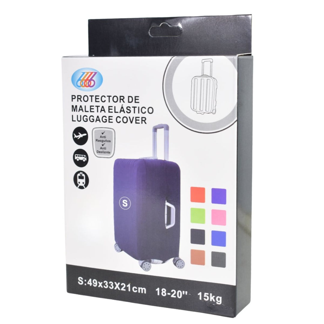 Funda elástica verde para valija de 18" a 20"