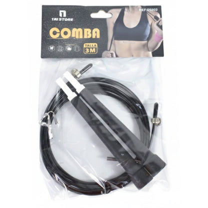 Cuerda de saltar ajustable 3mts.