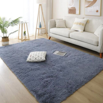 Alfombra shaggy de área 150x200cm. Gris