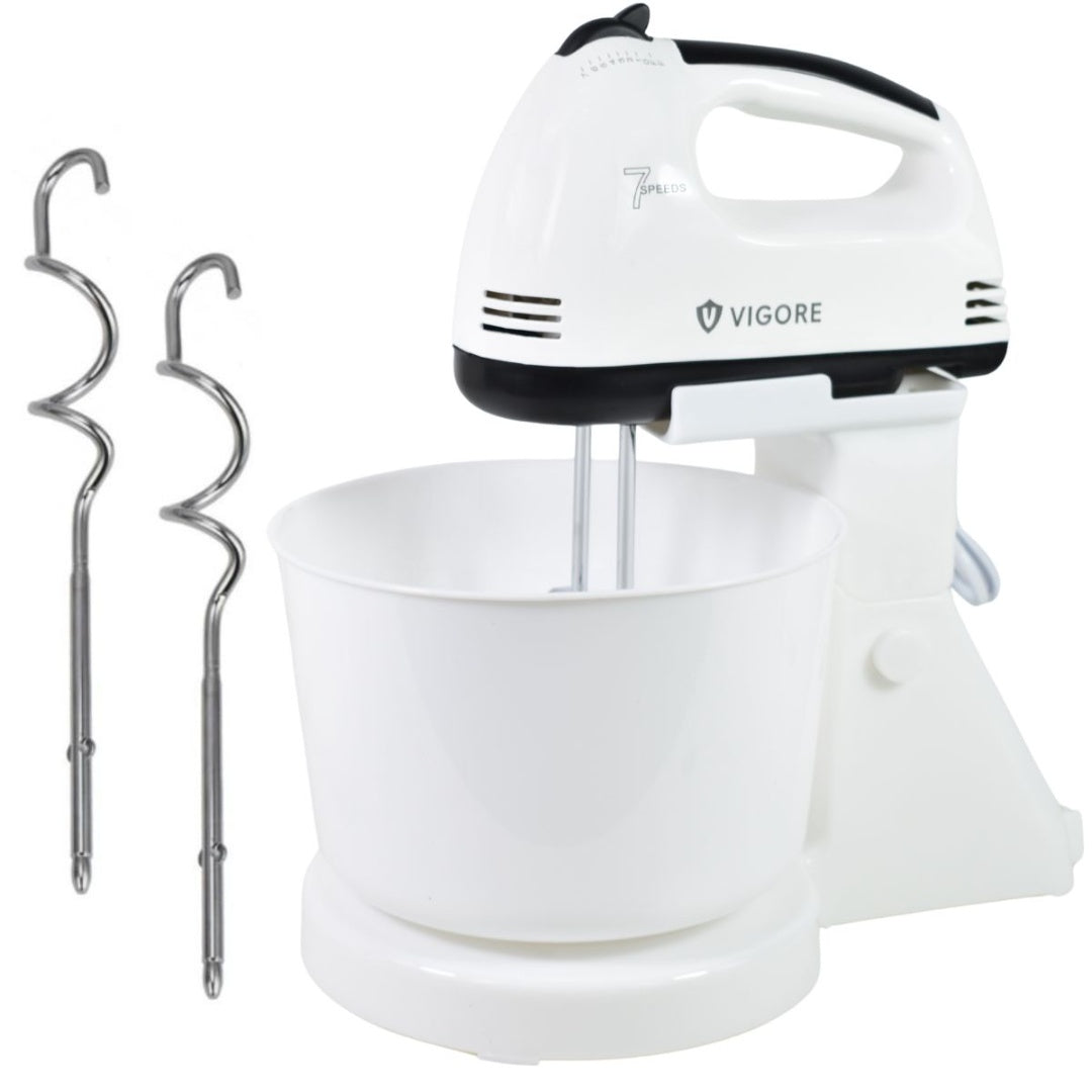Batidora de mano Vigore con pedestal 7 velocidades