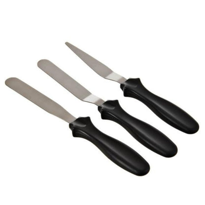 Set de espátulas para repostería 3pcs.