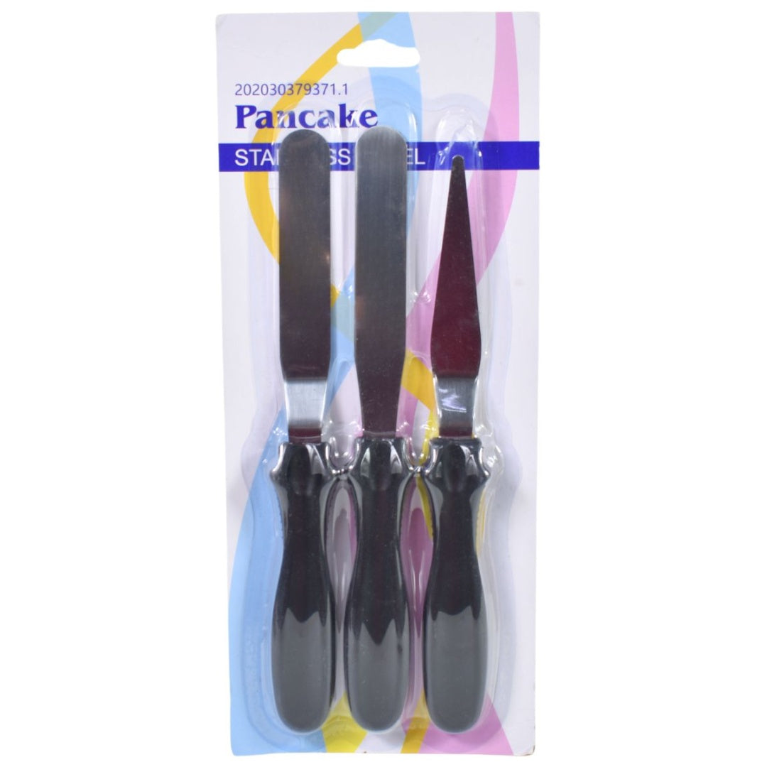 Set de espátulas para repostería 3pcs.