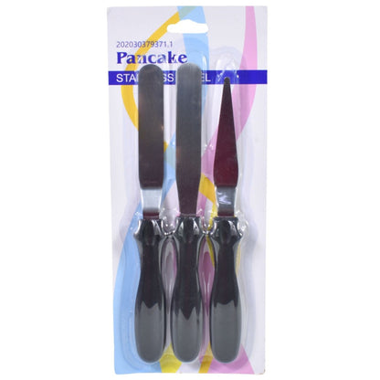 Set de espátulas para repostería 3pcs.