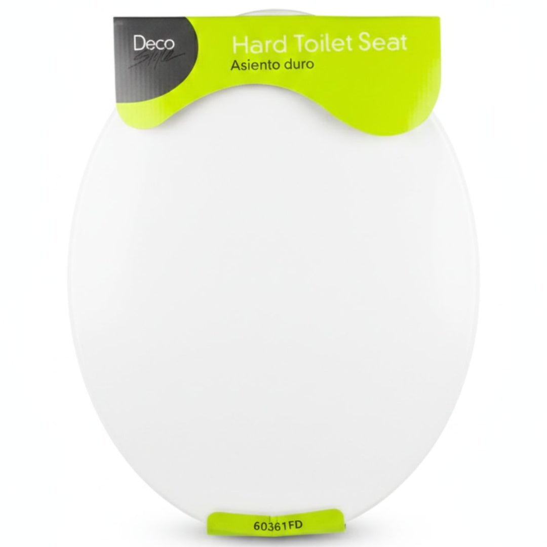 Asiento con tapa para inodoro 42 x 36 cm. Blanco
