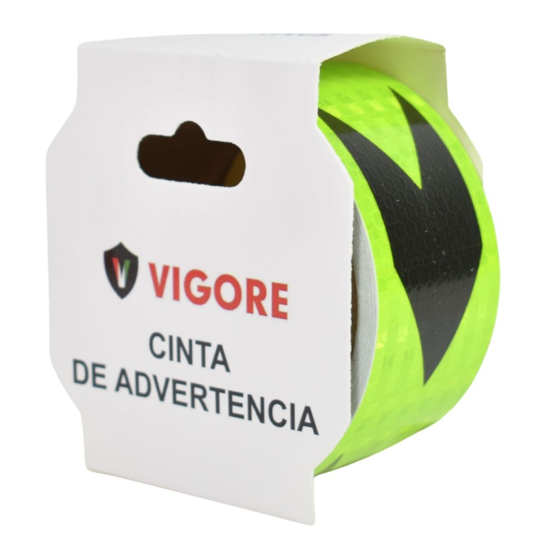 Cinta adhesiva reflectiva de seguridad 5cm x 5mts